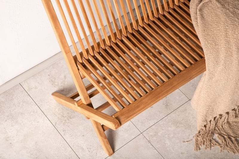 Soffbänk Ghana 100 cm Utomhus - Natur - Utemöbler - Utesoffa - Trädgårdsbänk & utebänk