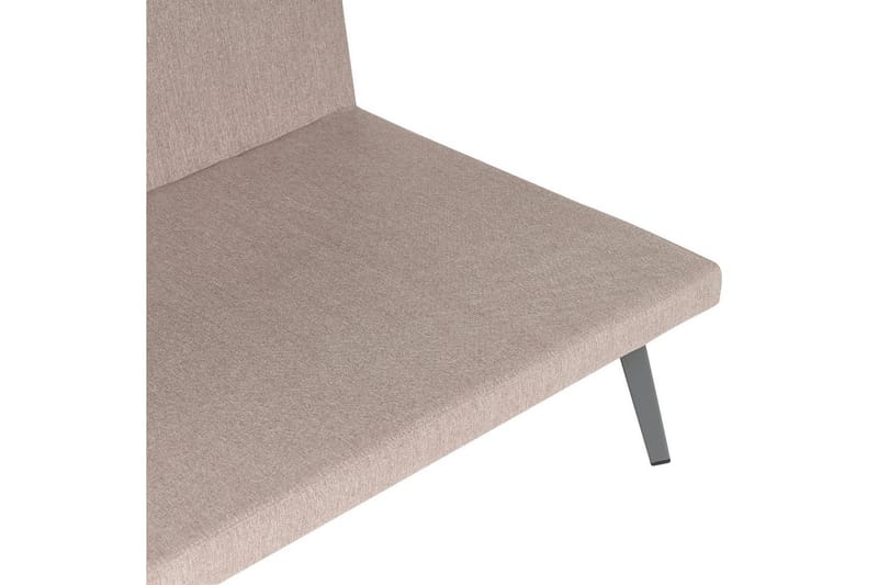 Stor soffa Loretello Beige/grå - Beige/grå - Utemöbler - Utesoffa - Trädgårdssoffa