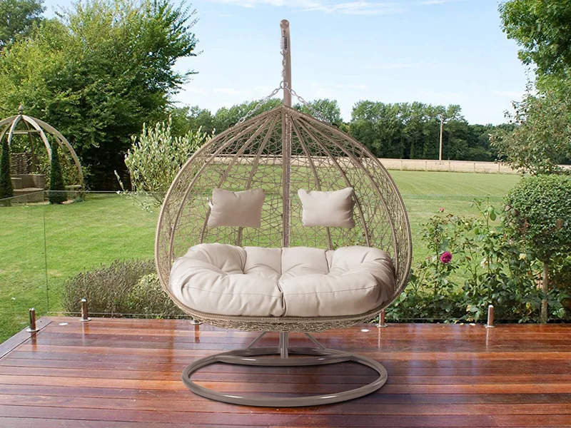 Tavero Hängstol utomhus - beige - Utemöbler - Utesoffa - Hängsoffa