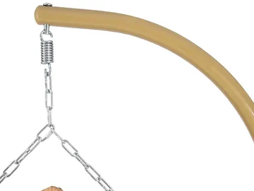 Tavero Hängstol utomhus - svart, beige - Utemöbler - Utesoffa - Hängsoffa