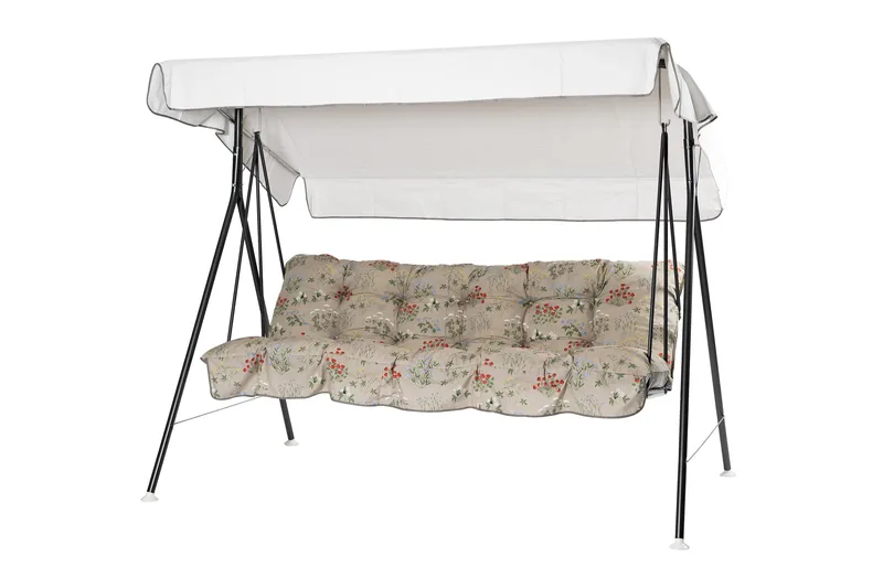 Teneriffa Komplett Hammock 190 cm - Grå/Blommig - Utemöbler - Utesoffa - Hammock