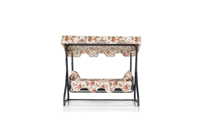 Trädgårds Trippel Gungstol Gowanda (200 x 165 x 110 cm) Flerfärgad 2 - Flerfärgad 2 - Utemöbler - Utesoffa - Hammock