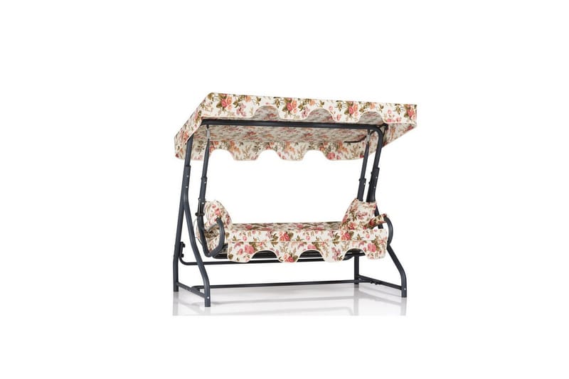 Trädgårds Trippel Gungstol Gowanda (200 x 165 x 110 cm) Flerfärgad 2 - Flerfärgad 2 - Utemöbler - Utesoffa - Hammock