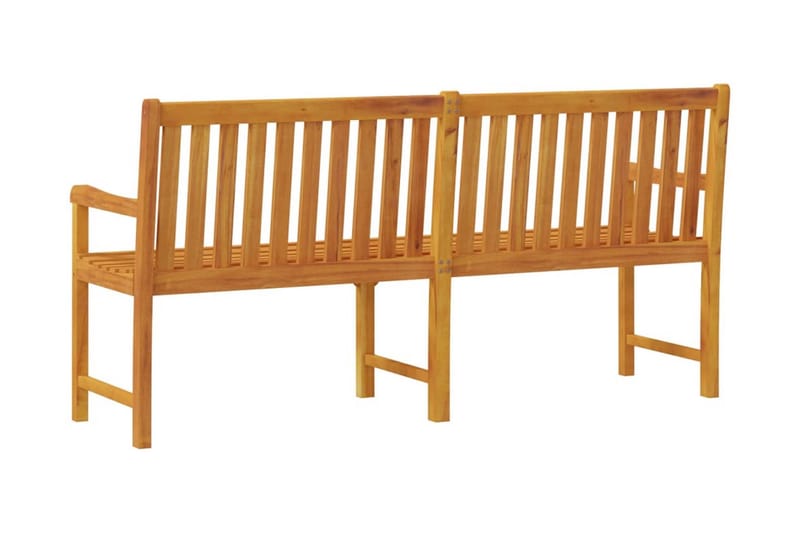 Trädgårdsbänk 180 cm massivt akaciaträ - Brun - Utemöbler - Utesoffa - Trädgårdsbänk & utebänk
