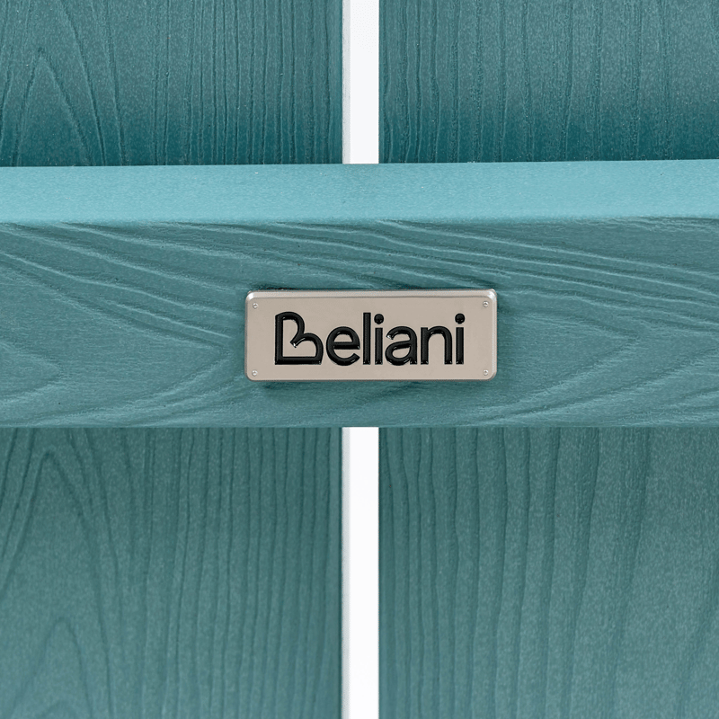 Trädgårdsbänk Adirondack 125 cm - Blå - Utemöbler - Utesoffa - Trädgårdsbänk & utebänk