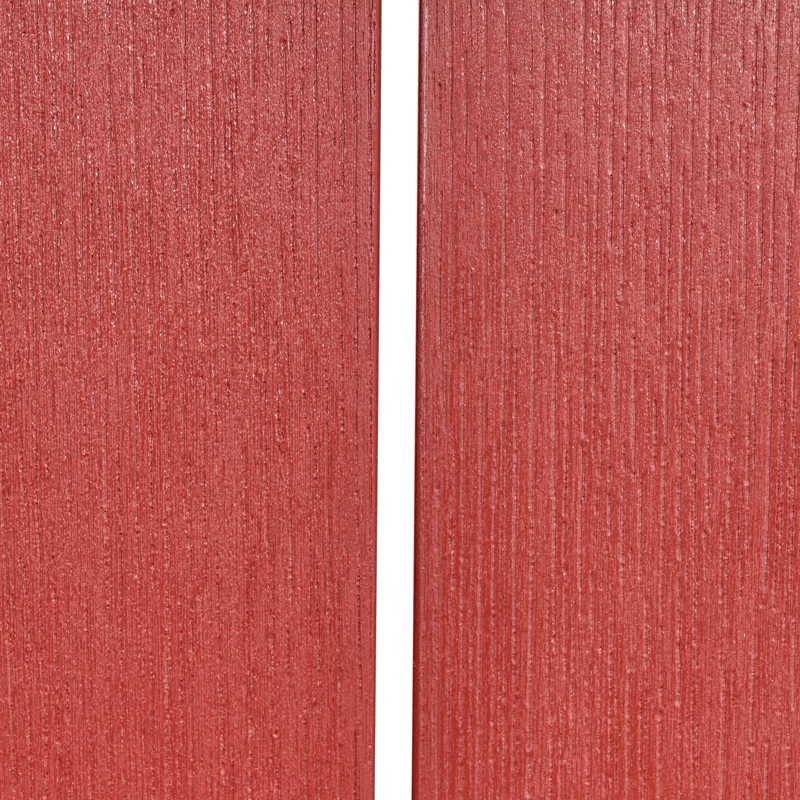 Trädgårdsbänk Adirondack 125 cm - Röd - Utemöbler - Utesoffa - Trädgårdsbänk & utebänk