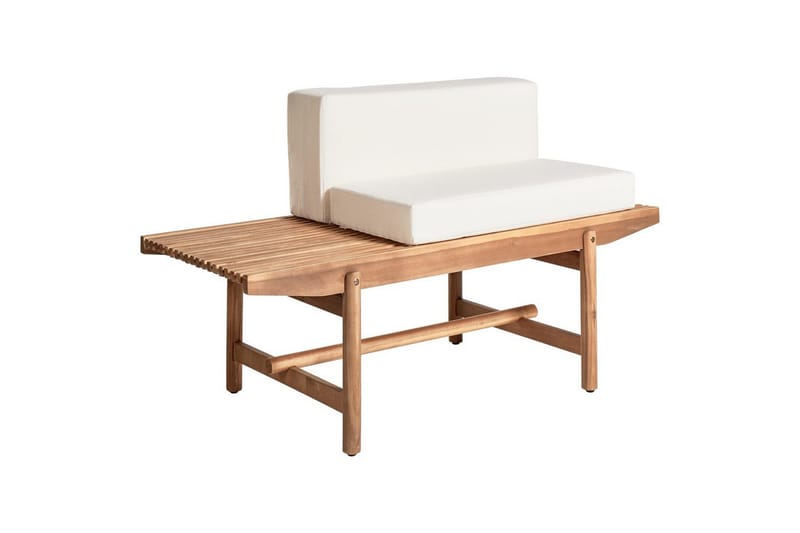 Trädgårdsbänk Giaveno - 135x65x84 cm - Utemöbler - Utesoffa - Trädgårdsbänk & utebänk