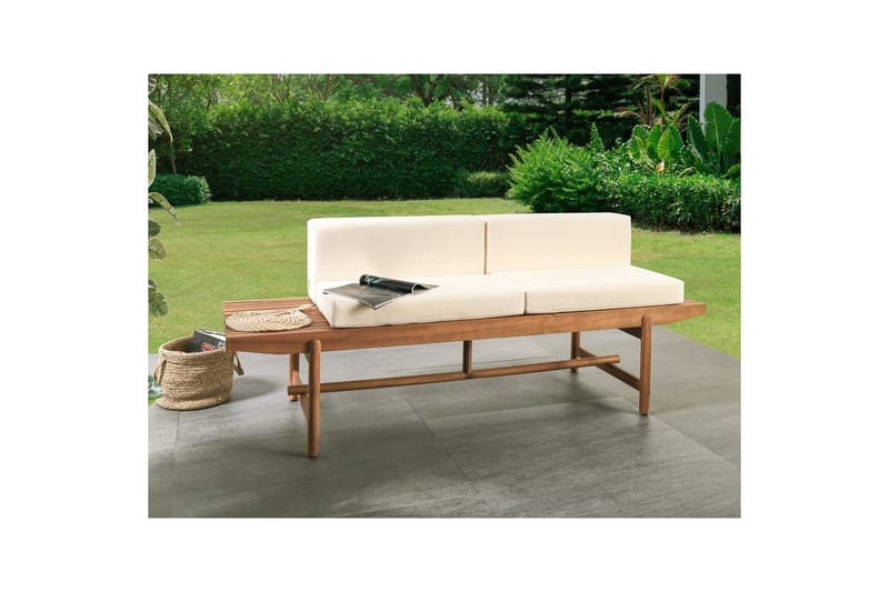 Trädgårdsbänk Giaveno - 210x65x84 cm - Utemöbler - Utesoffa - Trädgårdsbänk & utebänk