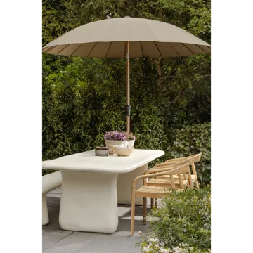 Trädgårdsbänk Loggia 227 cm Utomhus - Natur - Utemöbler - Utesoffa - Trädgårdsbänk & utebänk