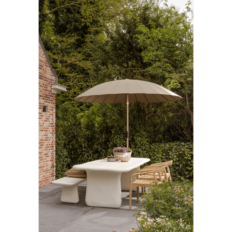 Trädgårdsbänk Loggia 227 cm Utomhus - Natur - Utemöbler - Utesoffa - Trädgårdsbänk & utebänk