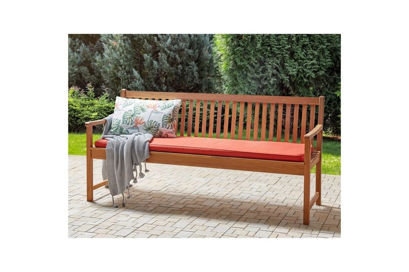 Trädgårdsbänk med dyna Vivara - Utemöbler - Utesoffa - Trädgårdsbänk & utebänk