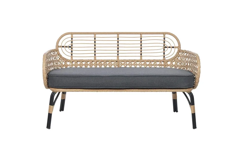 Trädgårdsbänk med dyna Pratello, undefined