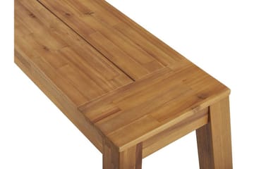 Coteto 3-sits Sittbänk Utomhus 160 cm - Akacia - Utemöbler - Utesoffa - Trädgårdsbänk & utebänk