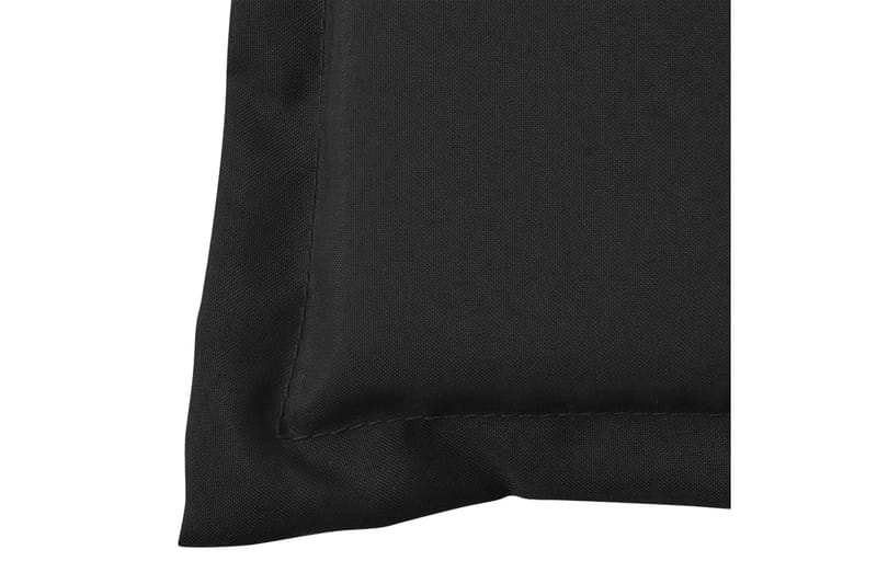 Dyna för Trädgårdsbänk svart 120x50x3 cm - Svart - Utemöbler - Utesoffa - Trädgårdsbänk & utebänk