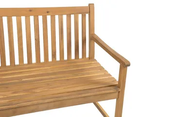 Iazzetta Trädgårdsbänk 120 cm - Trä/Natur - Utemöbler - Utesoffa - Trädgårdsbänk & utebänk