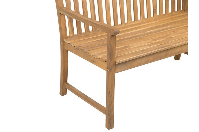 Iazzetta Trädgårdsbänk 120 cm - Trä/Natur - Utemöbler - Utesoffa - Trädgårdsbänk & utebänk