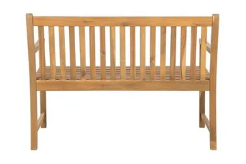 Iazzetta Trädgårdsbänk 120 cm - Trä/Natur - Utemöbler - Utesoffa - Trädgårdsbänk & utebänk
