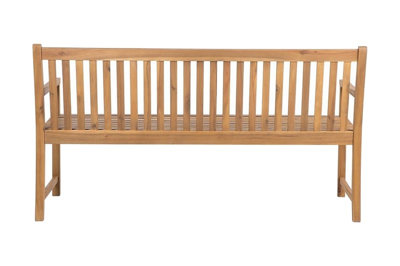 Iazzetta Trädgårdsbänk 160 cm - Trä/Natur - Utemöbler - Utesoffa - Trädgårdsbänk & utebänk