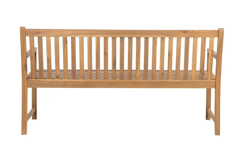 Iazzetta Trädgårdsbänk 160 cm - Trä/Natur - Utemöbler - Utesoffa - Trädgårdsbänk & utebänk