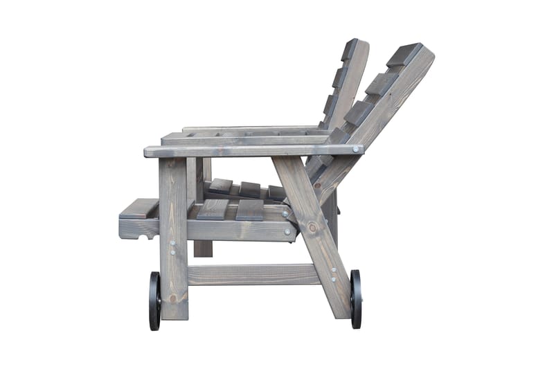 KIngdom Utebänk 177 cm - Grå - Utemöbler - Utesoffa - Trädgårdsbänk & utebänk