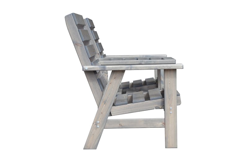 KIngdom Utebänk 177 cm - Grå - Utemöbler - Utesoffa - Trädgårdsbänk & utebänk