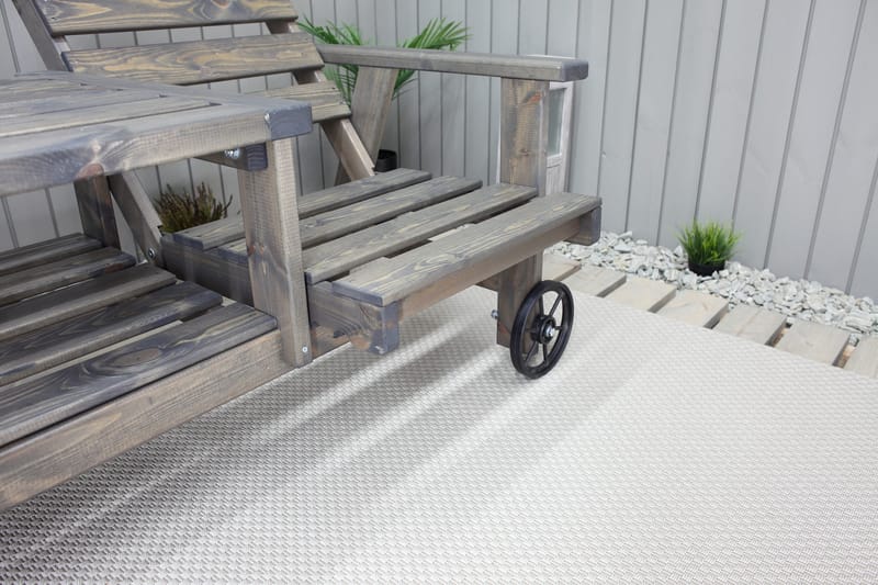 KIngdom Utebänk 177 cm - Grå - Utemöbler - Utesoffa - Trädgårdsbänk & utebänk