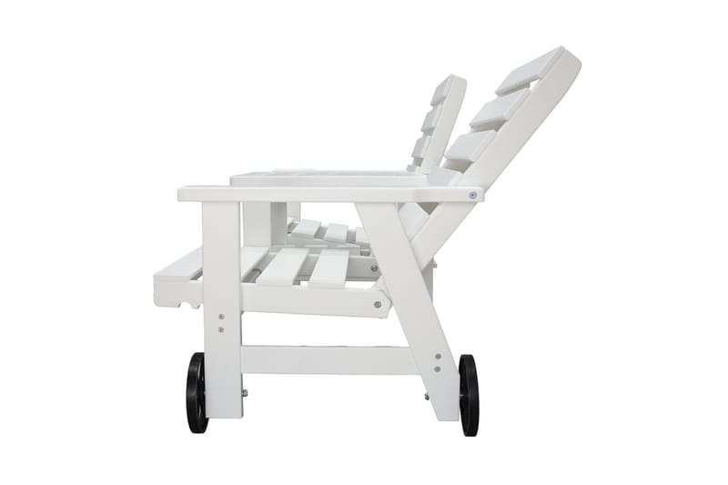 KIngdom Utebänk 177 cm - Vit - Utemöbler - Utesoffa - Trädgårdsbänk & utebänk