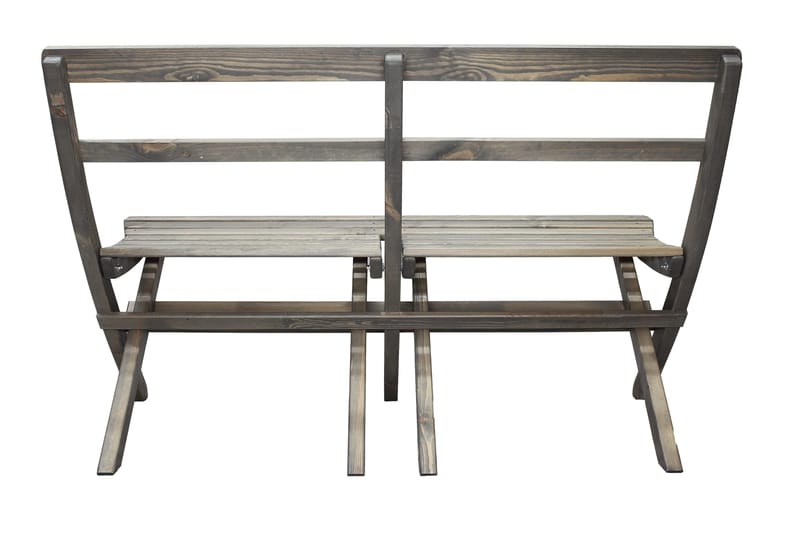 Larios Utebänk 130 cm - Grå - Utemöbler - Utesoffa - Trädgårdsbänk & utebänk