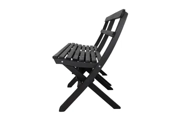 Larios Utebänk 130 cm - Svart - Utemöbler - Utesoffa - Trädgårdsbänk & utebänk