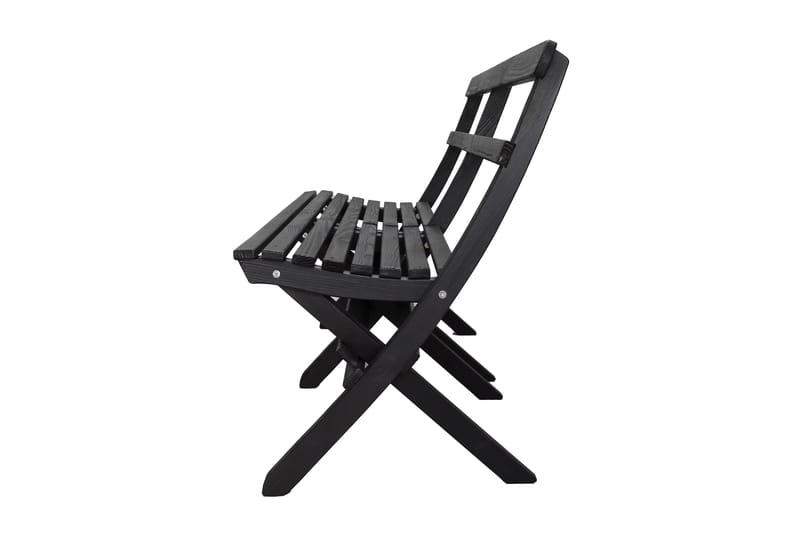 Larios Utebänk 130 cm - Svart - Utemöbler - Utesoffa - Trädgårdsbänk & utebänk