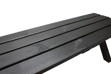 Lietinna Utebänk 100 cm - Svart - Utemöbler - Utesoffa - Trädgårdsbänk & utebänk