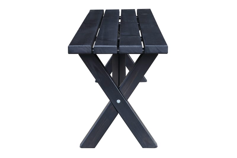 Lietinna Utebänk 180 cm - Svart - Utemöbler - Utesoffa - Trädgårdsbänk & utebänk