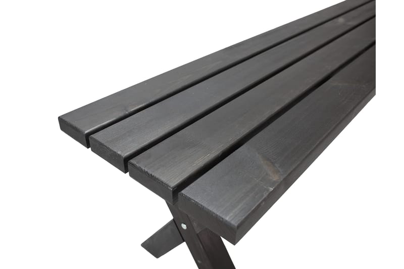 Lietinna Utebänk 180 cm - Svart - Utemöbler - Utesoffa - Trädgårdsbänk & utebänk