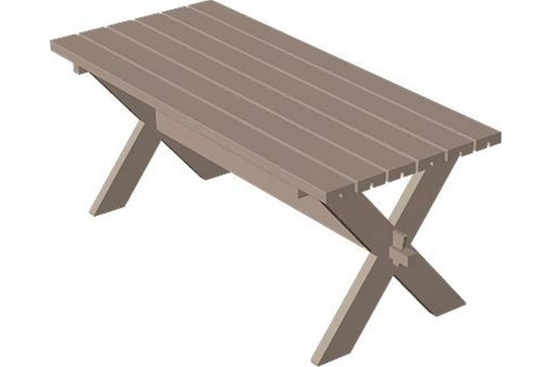 PLUS PlankUtebord Nostalgi 177x76x72 cm - Utemöbler - Utesoffa - Trädgårdsbänk & utebänk