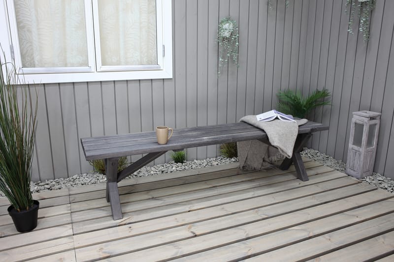 Scottsdale Bänk Utomhus 180 cm Shabby Chic - KWA - Utemöbler - Utesoffa - Trädgårdsbänk & utebänk