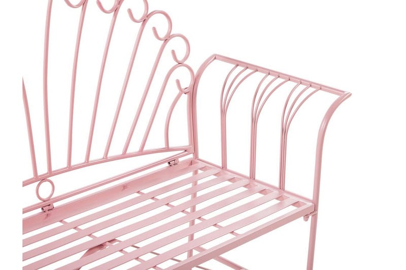 Torocany Trädgårdsbänk - Rosa - Utemöbler - Utesoffa - Trädgårdsbänk & utebänk
