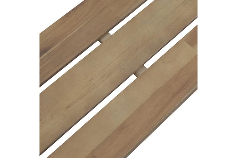 Trädgårdsbänk 120 cm massivt akaciaträ - Brun - Utemöbler - Utesoffa - Trädgårdsbänk & utebänk