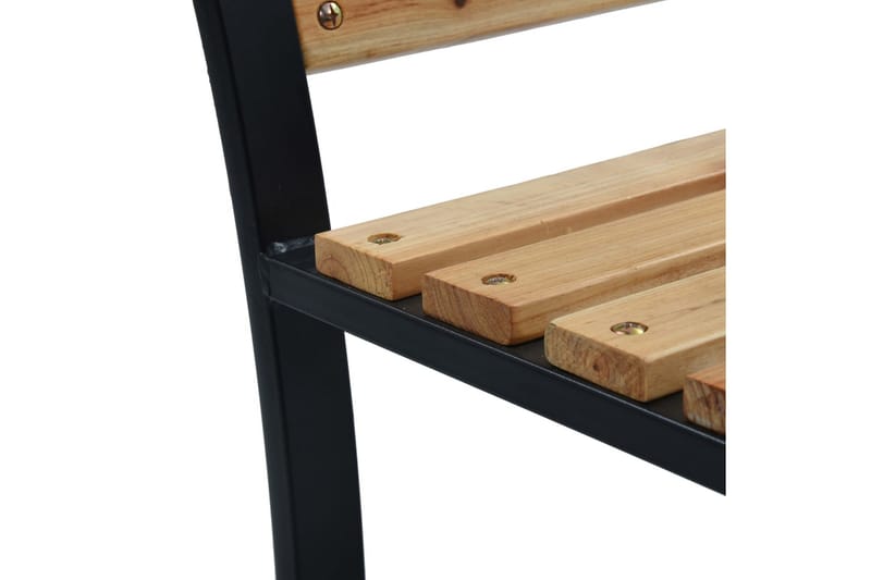 Trädgårdsbänk 120 cm trä - Brun - Utemöbler - Utesoffa - Trädgårdsbänk & utebänk