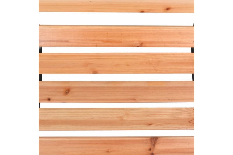 Trädgårdsbänk 122 cm trä - Brun - Utemöbler - Utesoffa - Trädgårdsbänk & utebänk