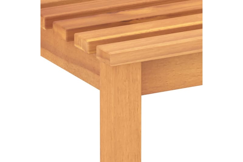 Trädgårdsbänk 180 cm massiv teak - Brun - Utemöbler - Utesoffa - Trädgårdsbänk & utebänk