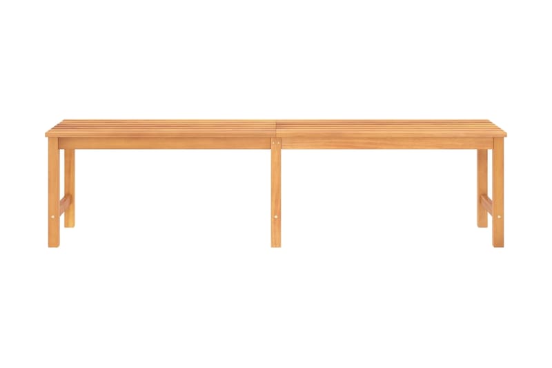Trädgårdsbänk 180 cm massiv teak - Brun - Utemöbler - Utesoffa - Trädgårdsbänk & utebänk