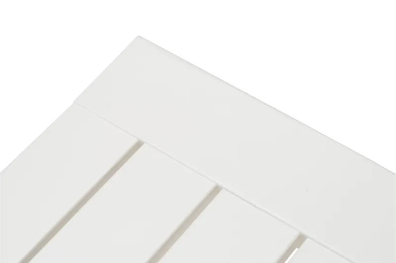 Utestoltö Bänk Utomhus 185 cm Vit - Hillerstorp - Utemöbler - Utesoffa - Trädgårdsbänk & utebänk