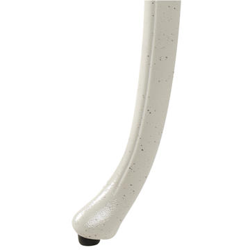 Trädgårdsbänk Piura 88 cm Aluminum - Vit - Utemöbler - Utesoffa - Trädgårdsbänk & utebänk