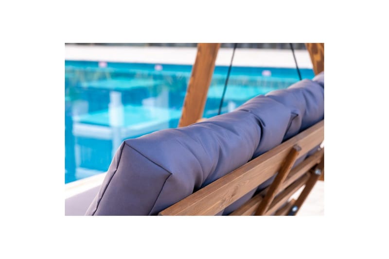 Trädgårdsdubbelgunga Taharoa Antracit - Antracit - Utemöbler - Utesoffa - Hängsoffa