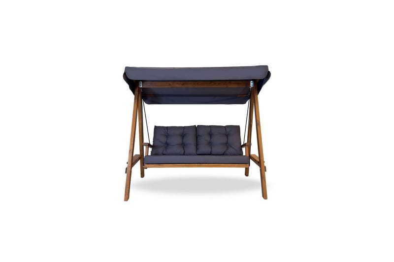 Trädgårdsdubbelgunga Taharoa Antracit - Antracit - Utemöbler - Utesoffa - Hängsoffa