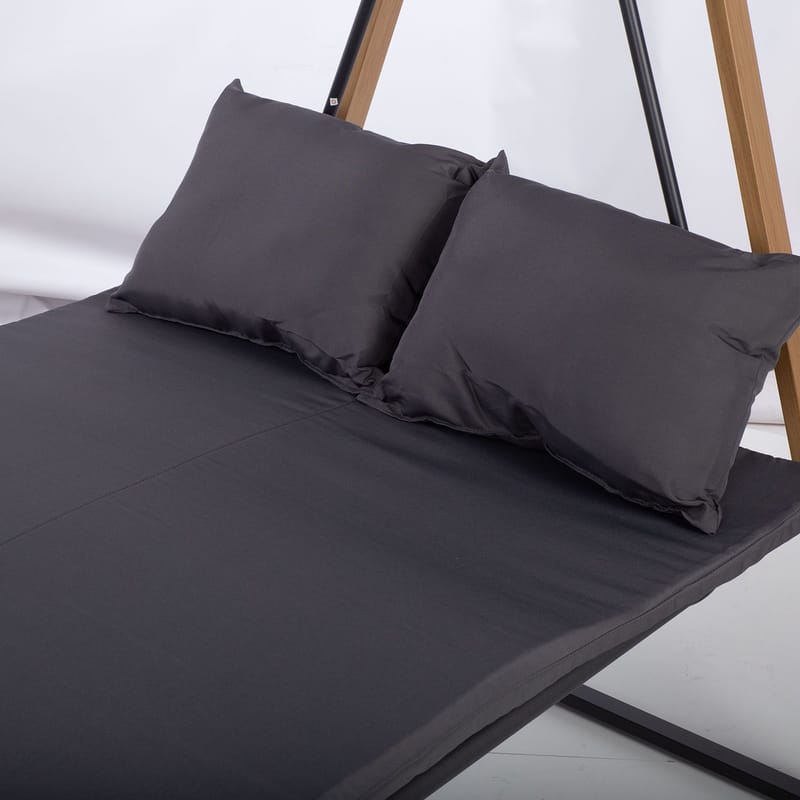 Trädgårdsgunga Helia 3-sits Hall - Grå - Utemöbler - Utesoffa - Hängsoffa