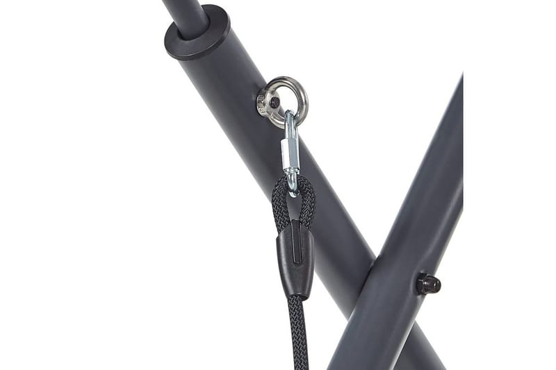 Trädgårdsgunga Solagna - Ljusgrå, 114x117x182 cm - Utemöbler - Utesoffa - Hängsoffa