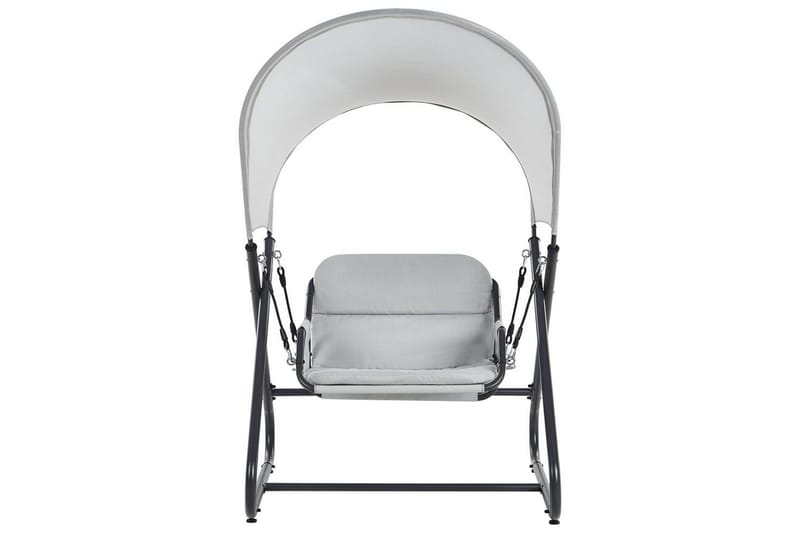 Trädgårdsgunga Solagna - Ljusgrå, 114x117x182 cm - Utemöbler - Utesoffa - Hängsoffa