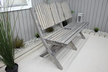Delpino Utesoffa - Grå - Utemöbler - Loungemöbler - Loungesoffa