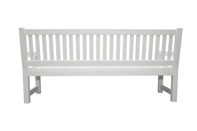 Rimforsa Trädgårdssoffa - Vitlaserad Furu - Utemöbler - Utesoffa - Trädgårdssoffa